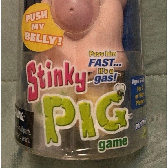 Stinky Pig Dice Game Fast Funny Musical Kids Game Ages 6+ Works Not Opened - Picture 4 of 16